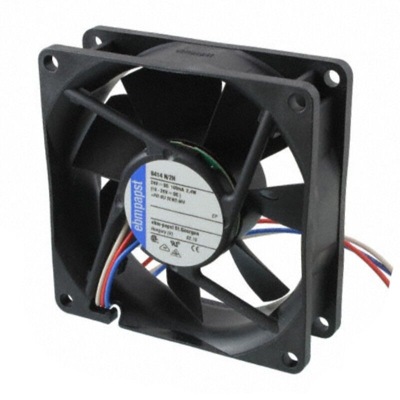 ebm-Papst 4414 F/2, 119x119x25mm 24VDC 210mA 3 Kablolu Fan