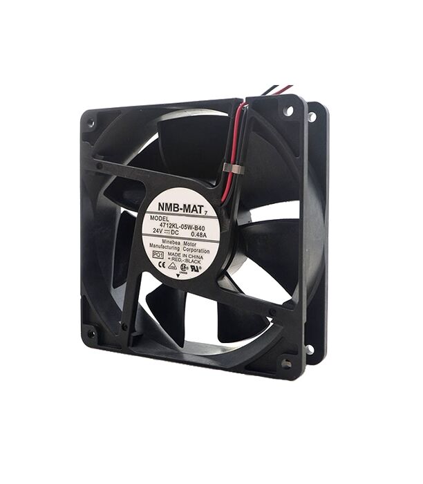 4712KL-05W-B40, 119x119x32mm 24VDC 0.48A 2 Kablolu Fan