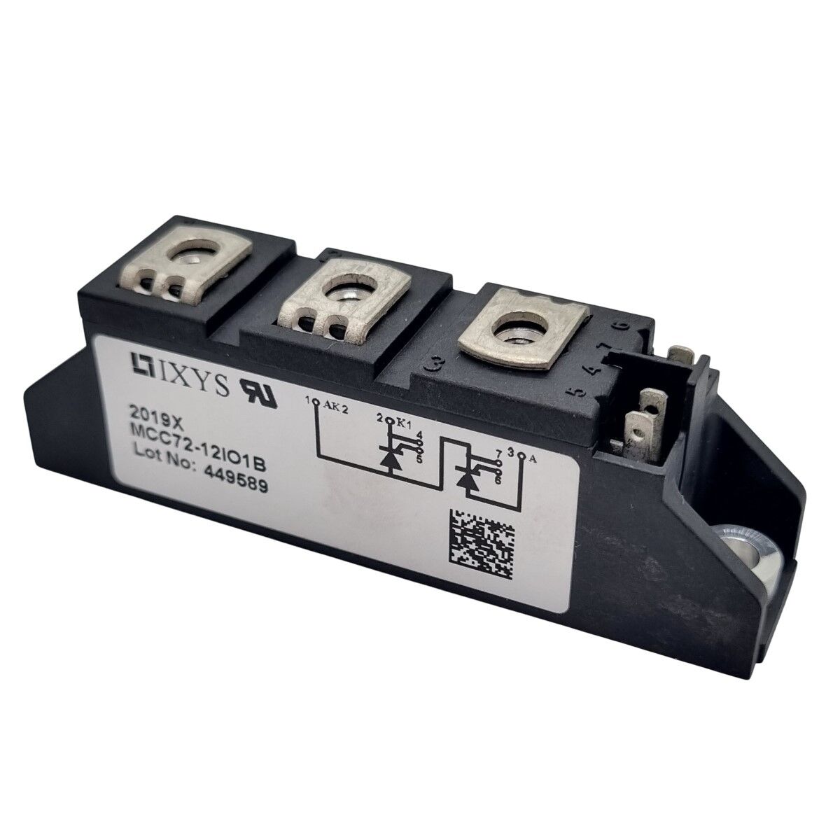 MCC72-12IO1B, 2x85A 1200V Dual Tristör