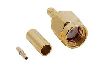 SMA106, SMA Ters Erkek Sıkmalı Konektör, RG174, RG316