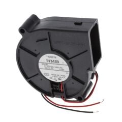 07525GA-24N-AA-00, 75x25mm 24VDC 2 Kablolu Salyangoz Fan