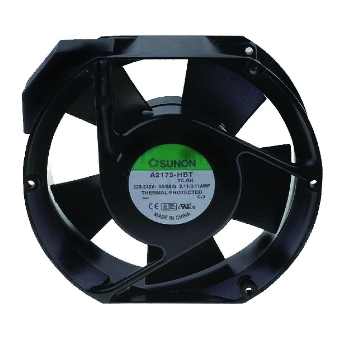 A2175-HBT.TC.GN, 171x151x51mm 220VAC 26W Fan