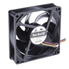 9GA0924P4J03, 92x92x25mm 24VDC 0.2A 4 Kablolu Fan