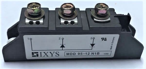 MDD95-12N1B, 1200V 2x120A Diyot Modül