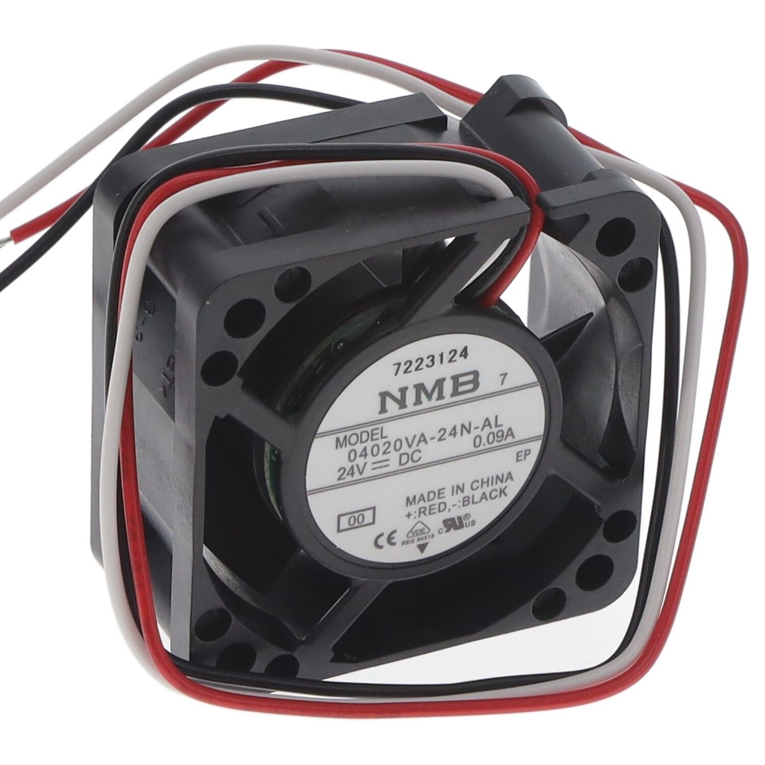 04020VA-24N-AL-00, 40x40x20mm 24VDC 0.09A 3 Kablolu Fan