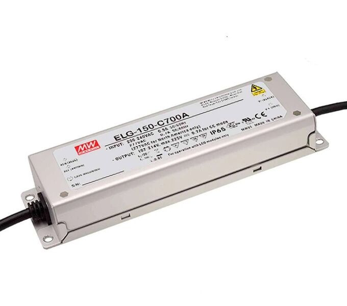 ELG-150-C1400A, 1400mA 150W Ayarlanabilir LED Sürücü, Mean Well