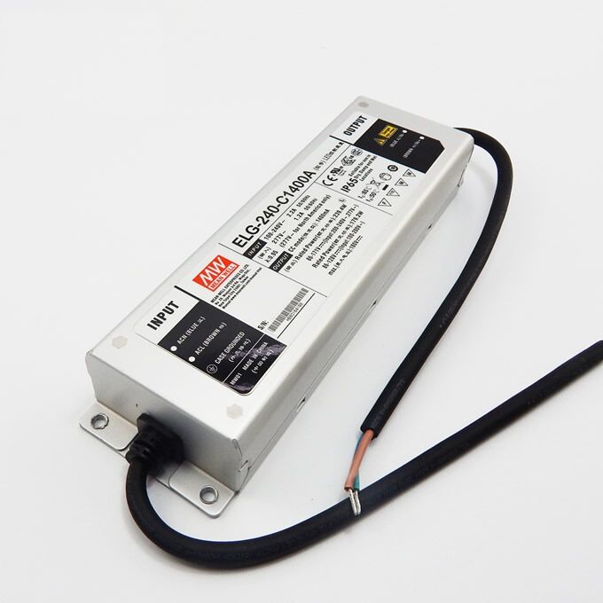 ELG-240-C2100A, 2100mA 240W Ayarlanabilir LED Sürücü, Mean Well