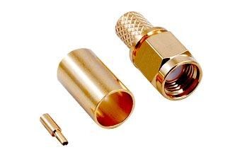 SMA126, SMA Ters Erkek Sıkmalı Konektör, LMR240