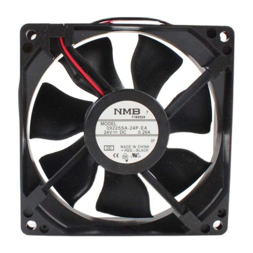 09225SA-24P-EA-D0, 92x92x25mm 24VDC 0.26A 2 Kablolu Fan