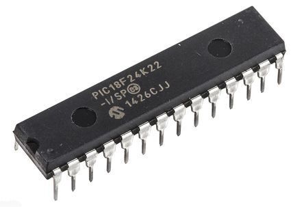 PIC18F24K22-I/SP, PIC18F24K22, DIP-28 Mikroişlemci