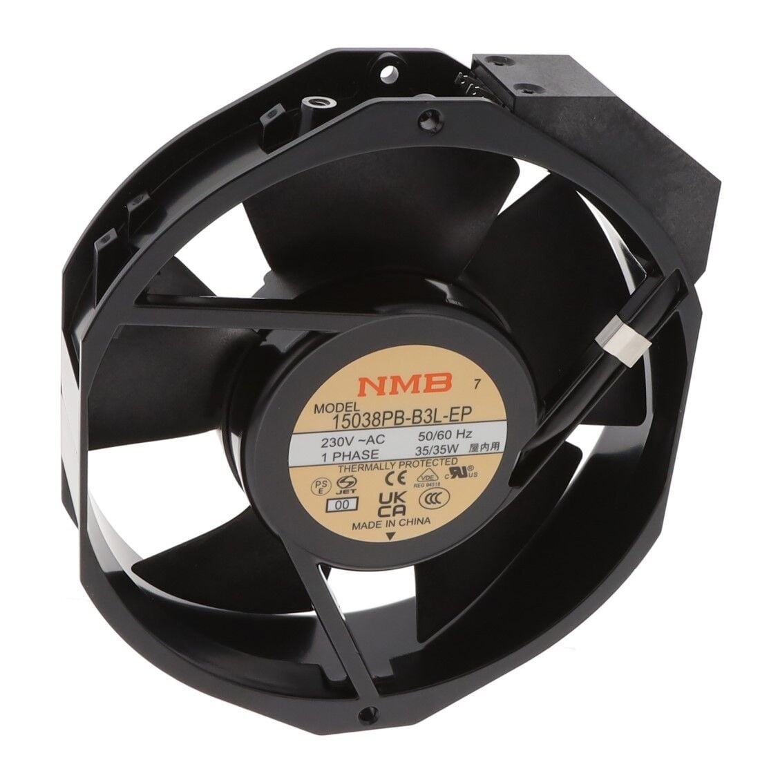 15038PB-B3L-EP-00, 172x150x38mm 230VAC 35W Fan