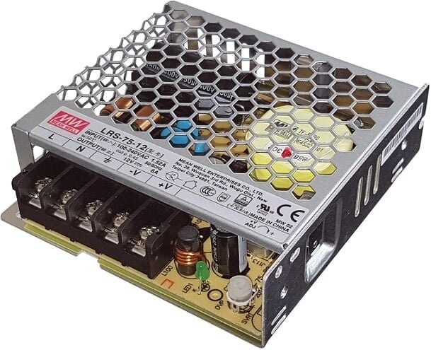 LRS-75-24, 24VDC 3.2A 77W Güç Kaynağı, Mean Well