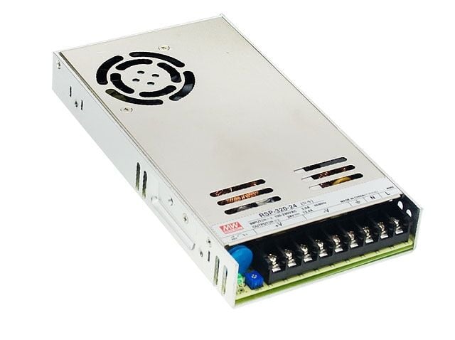 RSP-320-15, 15VDC 21.4A PFC 321W Güç Kaynağı, Mean Well