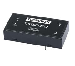 TP15DC12D05, 9-18Vin ±5Vout ±1.5A DC/DC Konvertör