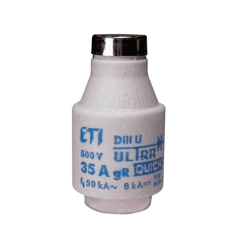 ETI 004323003, 63A 500V gR Ultra Quick D-III (E33) Buşon Sigorta
