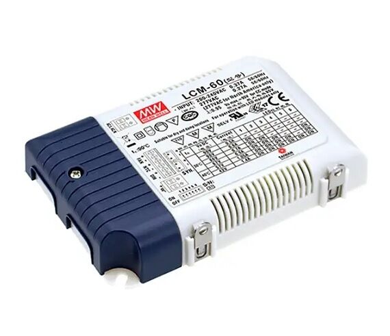 LCM-60, Seçilebilir Sabit Akım Dimedilebilir LED Sürücü, Mean Well