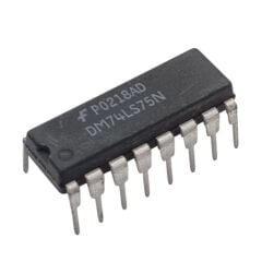 DM74LS75N, 74LS75, DIP-16 Entegre Devre