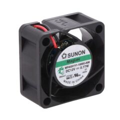 MF40201V1-1000U-A99, 40x40x20mm 12VDC 0.77W 2 Kablolu Fan