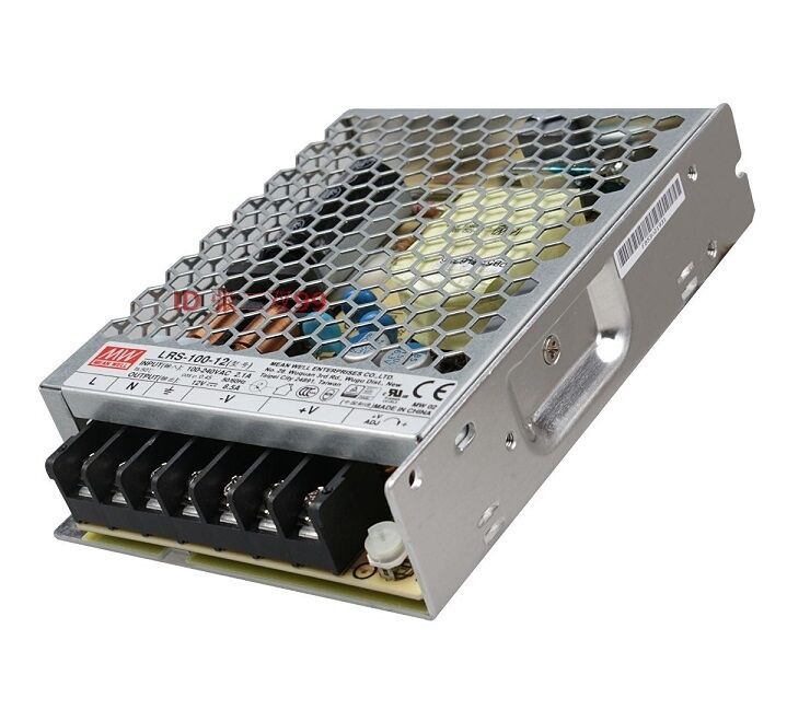 LRS-100-48, 48VDC 2.3A 110W Güç Kaynağı, Mean Well