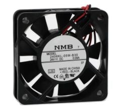 2406KL-05W-B30-L00, 60x60x15mm 24VDC 0.08A 2 Kablolu Fan