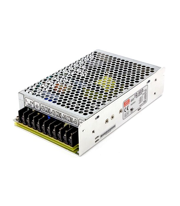 IQ-60F, 5V/±15V/24V Çıkış 60W Güç Kaynağı, Mean Well