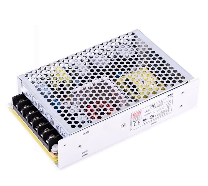 RD-85B, 5V/24V Çift Çıkış 85W Güç Kaynağı, Mean Well