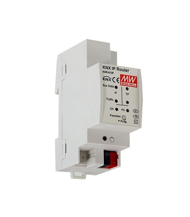 KSR-01IP, KNX-IP Router Ray Montaj, Mean Well