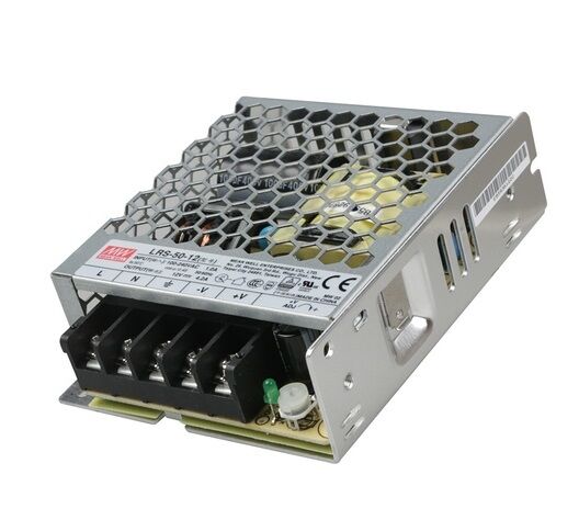 LRS-50-48, 48VDC 1.1A 53W Güç Kaynağı, Mean Well
