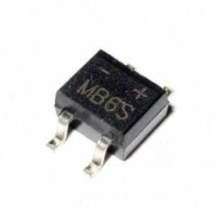 MB6S-0.5A, 600V 500mA SMD Köprü Diyot