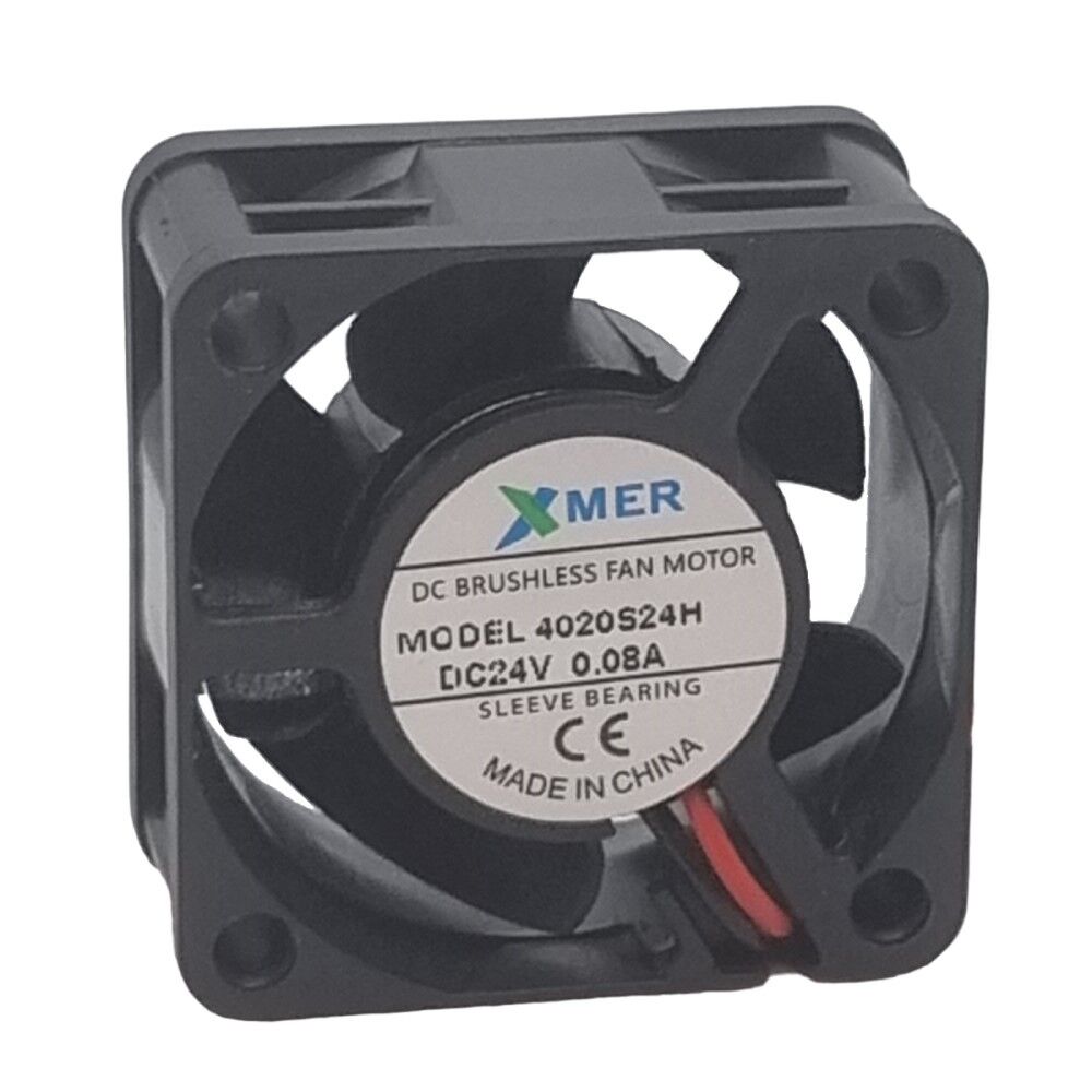 Xmer 4020S24H, 40x40x20mm 24VDC 0.08A 2 Kablolu Fan