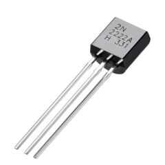 2N2222A, 2222A, 40V 800mA TO-92 Transistör