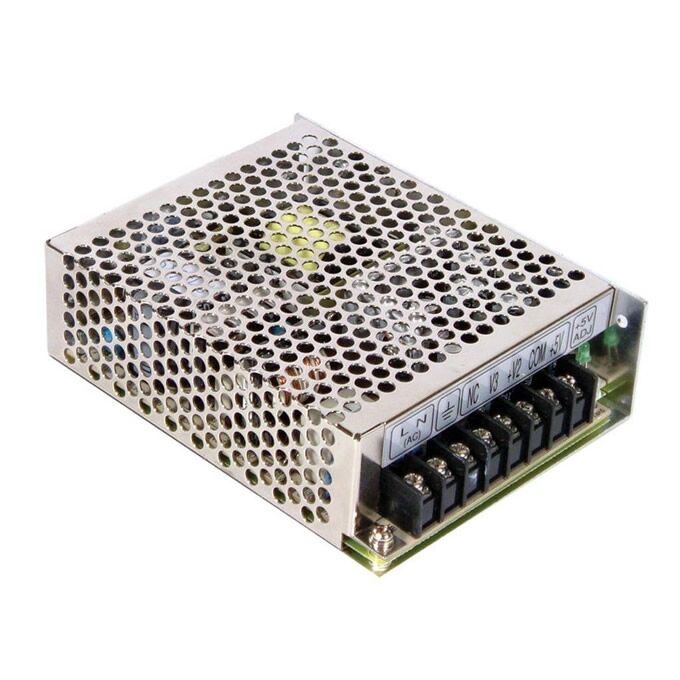 RT-65D, 5V/12V/24V Çıkış 65W Güç Kaynağı, Mean Well