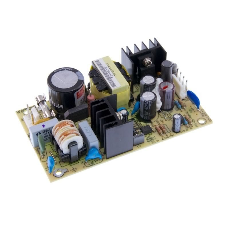PS-25-15, 15VDC 1.7A 25W Açık Tip Güç Kaynağı, Mean Well
