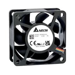 QFR0624UH-P0, 60x60x25mm 24VDC 0.33A 4 Kablolu Fan
