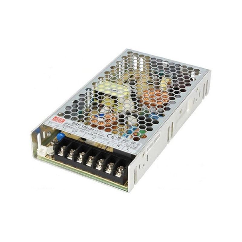 RSP-100-27, 27VDC 3.8A PFC 103W Güç Kaynağı, Mean Well