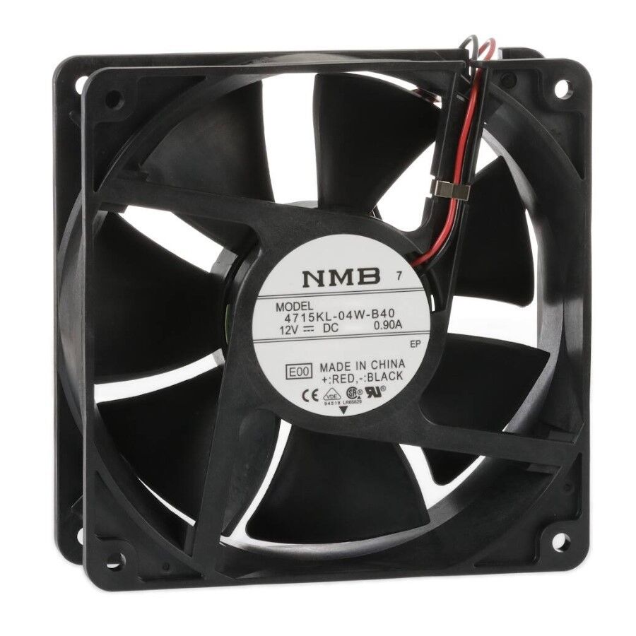 4715KL-04W-B40-E00, 120x120x38mm 12VDC 0.90A 2 Kablolu Fan