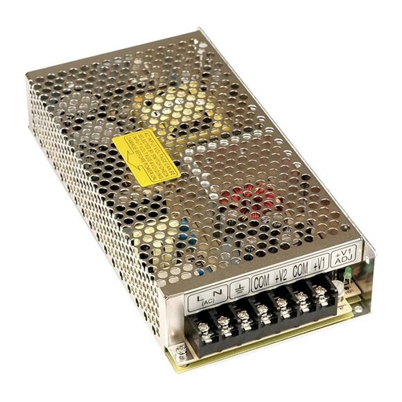 RT-125B, 5V/±12V Çıkış 125W Güç Kaynağı, Mean Well