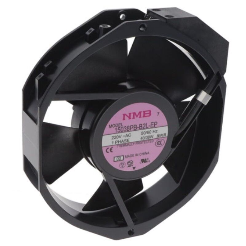 15038PB-B2L-EP-00, 172x150x38mm 220VAC 40W 2 Kablolu Fan