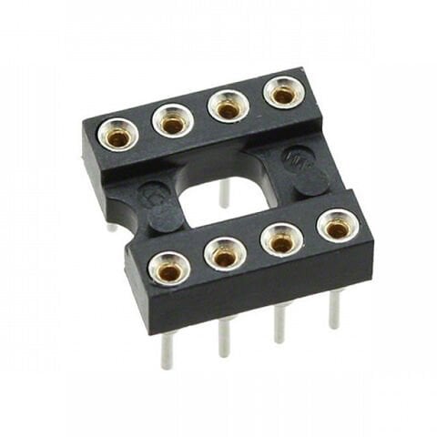 8 Pin (2x4) Precision Entegre Soketi