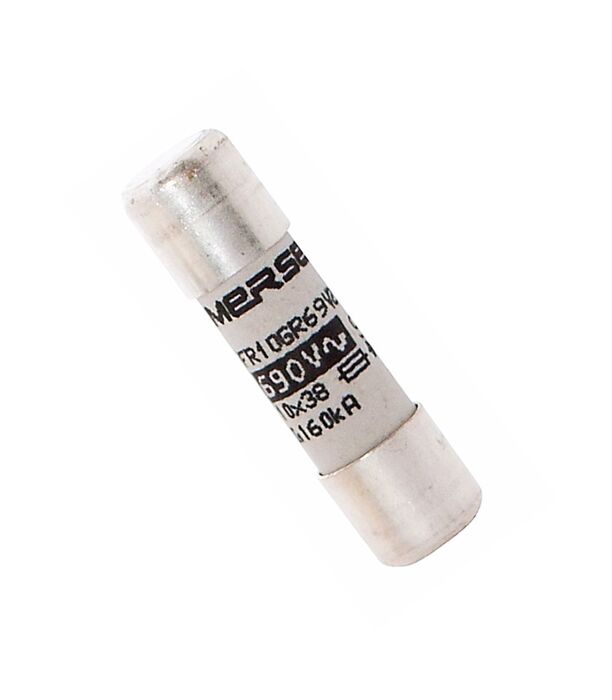 FR10GR69V16, 10x38mm 690V 16A gR Çok Hızlı Porselen Sigorta