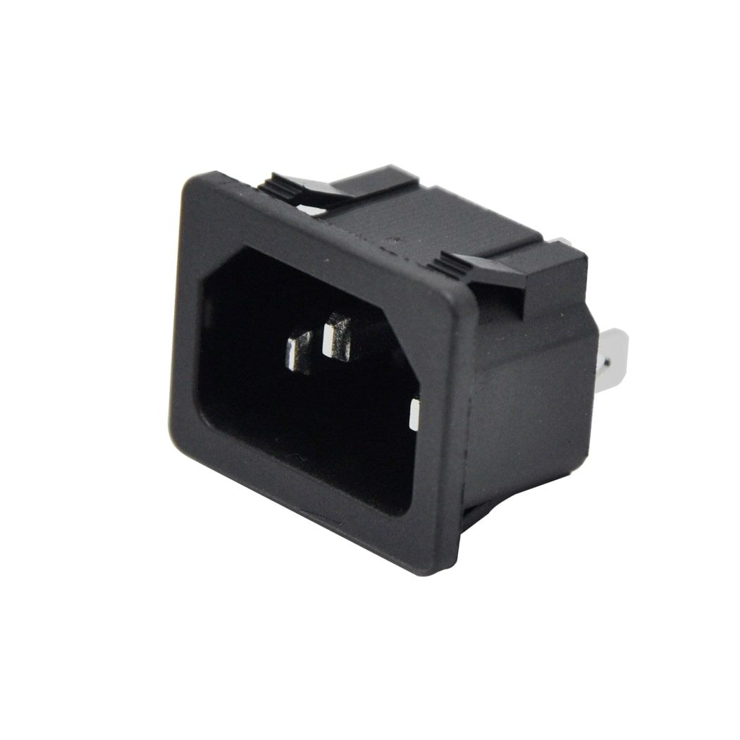 AF212B, Power Soket Erkek Kulaksız