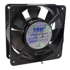 Tidar 120x120x38mm 110~120VAC 0.21A 2 Kablolu Metal Fan