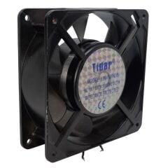 Tidar 120x120x38mm 110~120VAC 0.21A 2 Kablolu Metal Fan
