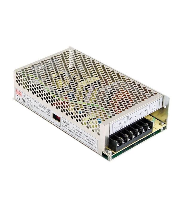 S-150-12, 12VDC 12.5A 150W Güç Kaynağı, Mean Well