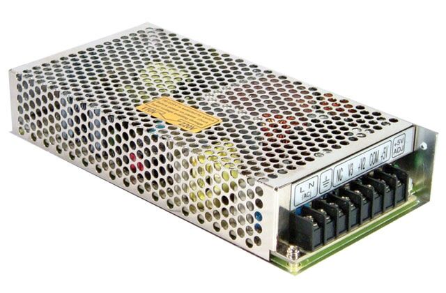 RQ-125D, 5V/±12V/24V Çıkış 125W Güç Kaynağı, Mean Well