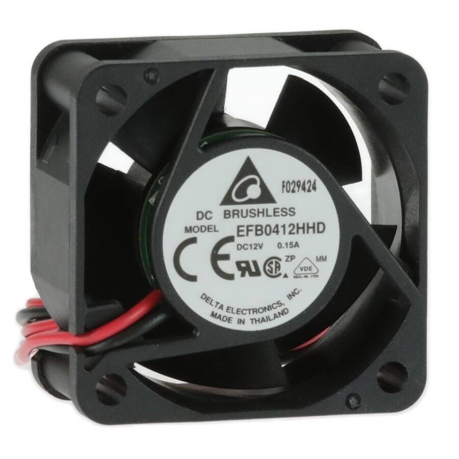 EFB0412HHD, 40x40x20mm 12VDC 0.15A 2 Kablolu Fan