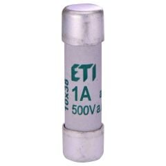 ETI 002621000, 10x38mm 500V 1A aM Gecikmeli Sigorta