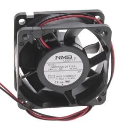 06025SA-24T-EA-D0, 60x60x25mm 24VDC 0.24A 2 Kablolu Fan