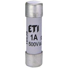 ETI 002620017, CH 10x38mm 500mA 500V gG Porselen Sigorta