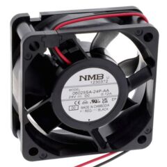 06025SA-24P-AA-D0, 60x60x25mm 24VDC 0.12A 2 Kablolu Fan